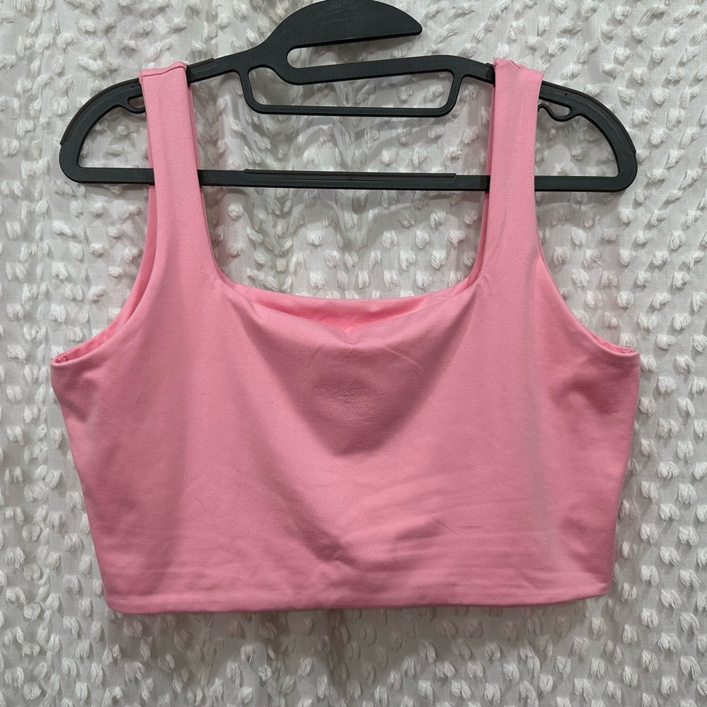 Pink Crop Top